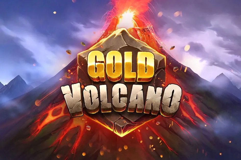 Volcano Gold abierto en la pantalla de un teléfono